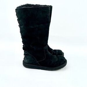 UGG Australia – Lattice Cardy Tall (Lace-Back Tall Shearling Boot) Womans size 7